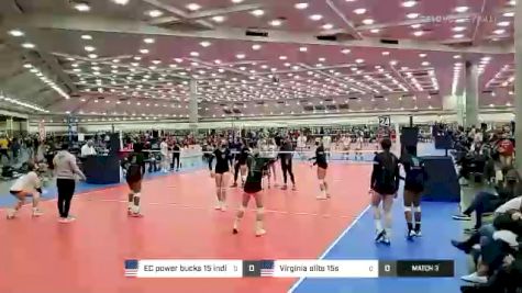 EC power bucks 15 indigo vs Virginia elite 15s - 2022 JVA Charm City Challenge presented by Nike