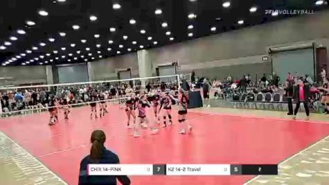 CHiX 14-PiNK vs K2 14-2 Travel - 2022 JVA World Challenge presented by Nike - Expo Only