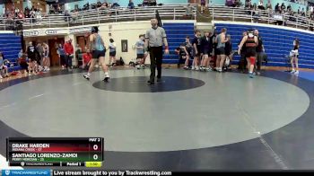 220 lbs Round 3 (4 Team) - Gabe Buzzard, Indiana Creek vs Xavier Lambert, Perry Meridian