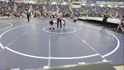 89 lbs Consi Of 8 #2 - Athena Hernandez, Buena Vista vs Atticus Fawson, Team Grand Valley Elite