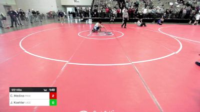 122-H lbs Round Of 64 - Cristian Medina, ProEx vs Jack Koehler, Lacey Lions