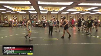 117 lbs Round 5 (6 Team) - Joe Deangelo, Triumph WC vs AVERY GABLE, Keystone Crush