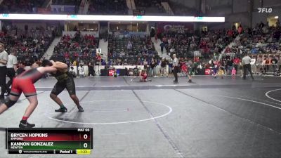 215 lbs Semifinal - Brycen Hopkins, Emporia vs Kannon Gonzalez, Newton