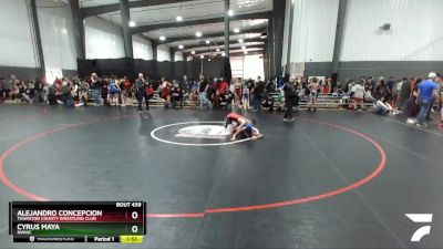 119 lbs Cons. Round 3 - Alejandro Concepcion, Thurston County Wrestling Club vs Cyrus Maya, NWWC