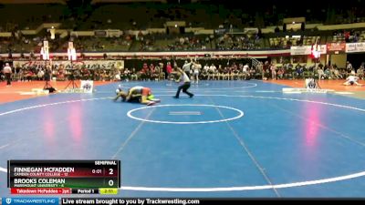 149 lbs Semis (4 Team) - Finnegan McFadden, Camden County College vs Brooks Coleman, Marymount University