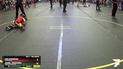 54 lbs 5th Place Match - Angel Oseguera, Gobles Youth WC vs Jax Goodson, Clinton WC