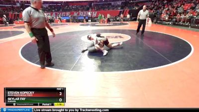 1A 182 lbs Cons. Round 1 - Steven Kopecky, Niles (Northridge Prep) vs Skylar Fay, Auburn