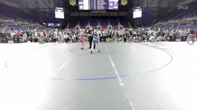 100 lbs Cons 32 #2 - Emmons Tewalt, Virginia vs Jeremiah Waldschmidt, Colorado