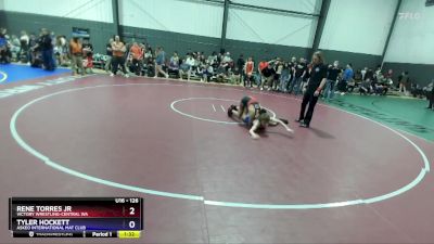 126 lbs Champ. Round 1 - Rene Torres Jr, Victory Wrestling-Central WA vs Tyler Hockett, Askeo International Mat Club