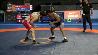 74 kg Semifinal - Soner Demirtas, TUR vs Franklin Gomez, PUR