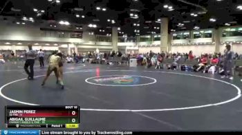 132 lbs Round 2 (10 Team) - Jasmin Perez, SD Fire vs Abigail Guillaume, Charlie`s Angels-IL Pink