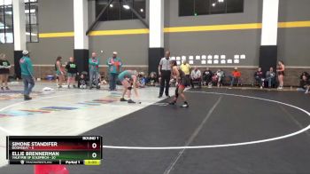 136 lbs Round 1 (4 Team) - Simone Standifer, Doomsday vs Ellie Brennerman, Valkyrie Of Goldfinch