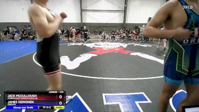 175 lbs Cons. Semi - Jack McCullough, FordDynastyWrestlingClub vs James Keinonen, Oregon