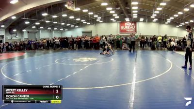 70 lbs Cons. Round 2 - Wyatt Kelley, Nova WC vs Moxon Canter, Battlecats Wrestling Club