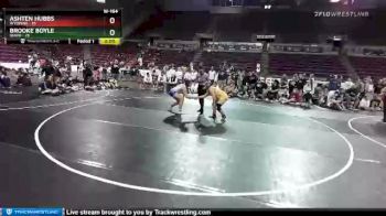 W-164 lbs Round 1 (16 Team) - Brooke Boyle, Idaho vs Ashten Hubbs, Wyoming