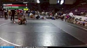 G-85 lbs Round 1 (4 Team) - Remington Zimmerer, Team CO vs Lilli Cooper, Team IA