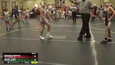 112 lbs Round 3 (6 Team) - Hunter Kapitula, Mat Assassins vs BRODY HADE, Keystone Krush