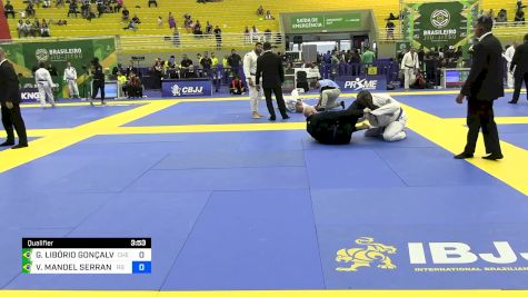 GIULIANO LIBÓRIO GONÇALVES vs VITOR MANOEL SERRANO 2024 Brasileiro Jiu-Jitsu IBJJF