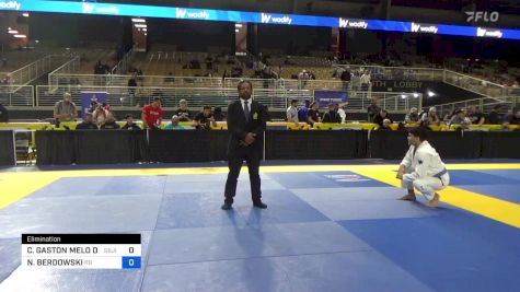 CALEBE GASTON MELO DE ARAÚJO vs NOAH BERDOWSKI 2024 Pan Jiu Jitsu IBJJF Championship