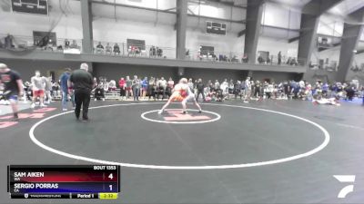 150 lbs Champ. Round 2 - Sam Aiken, WA vs Sergio Porras, CA