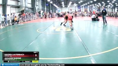 92 lbs Rd# 6- 9:00am Saturday Final Pool - Giovanni Barone, Maryland Black vs Hayden Lauterbach, M2TCNJ