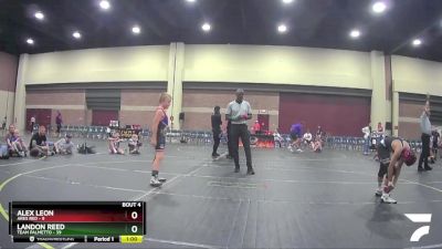 92 lbs Placement (4 Team) - Landon Reed, Team Palmetto vs Alex Leon, ARES Red