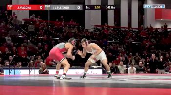 141lbs Match - Jojo Aragona, Rutgers vs Luke Pletcher, Ohio State