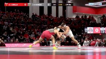 174lbs Match - Joe Grello, Rutgers vs Kaleb Romero, Ohio State