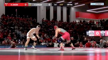 184lbs Match - Billy Janzer, Rutgers vs Rocky Jordan, Ohio State