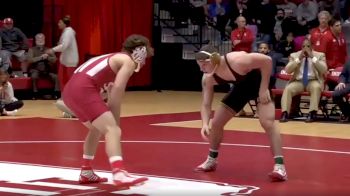 184lbs Match: Abe Assad, Iowa vs Jakob Hinz, Indiana