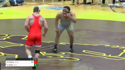 285 lbs Hunter Mullins, Wyoming vs Derek White, Oklahoma State