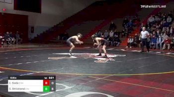 133 lbs Rr Rnd 1 - Cameron  Soda, Edinboro  vs Gabe  Strickland, Lock Haven