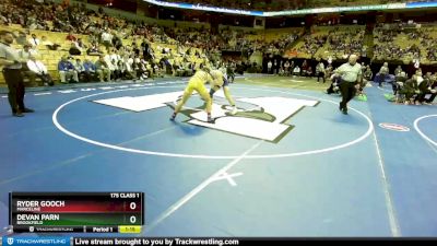 175 Class 1 lbs 1st Place Match - Ryder Gooch, Marceline vs Devan Parn, Brookfield