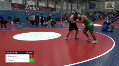 220 lbs Consi Of 16 #2 - Jai Guerra, Vacaville vs Isaac Zuniga, Victor Valley S