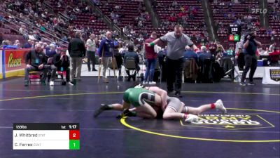 133 lbs Round Of 16 - James Whitbred, State College vs Cj Ferree, Central Dauphin