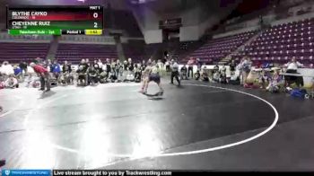 W-180 lbs Placement Matches (16 Team) - Cheyenne Ruiz, Utah vs Blythe Cayko, Colorado