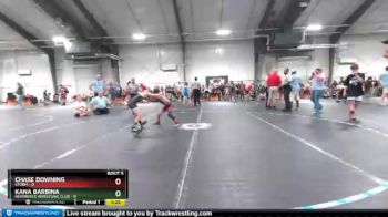 64 lbs Round 2 (8 Team) - Chase Downing, Storm vs Kana Barbina, Reverence Wrestling Club