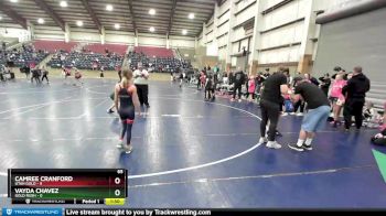 65 lbs Round 1 (6 Team) - Camree Cranford, Utah Gold vs Vayda Chavez, Gold Rush