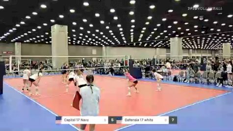 Capital 17 Navy vs Defensia 17 white - 2022 JVA World Challenge presented by Nike - Expo Only