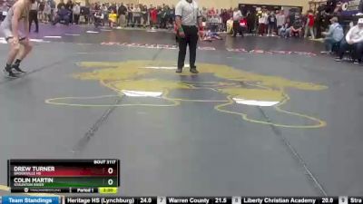 3 - 113 lbs Quarterfinal - Colin Martin, Staunton River vs Drew Turner, Brookville HS