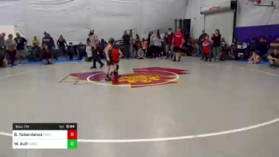 52 lbs Quarterfinal - Bohdi Tsikerdanos, Frederick vs Wyatt Ault, Hanover