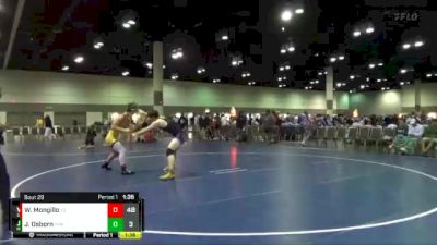 182 lbs Round 4 (16 Team) - Jayden Osborn, Hawkstyle Elite vs Wolfe Mongillo, Sunbear Wrestling