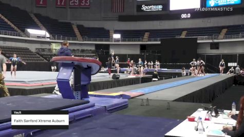 Faith Sanford Xtreme Auburn - Vault - 2022 Elevate the Stage Huntsville presented by SportsMED & Crestwood
