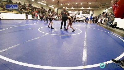 80 lbs Rr Rnd 5 - Joslynn White, Skiatook Youth Wrestling vs Jase Fowler, Runestone