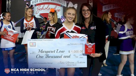 BREAKING NEWS: Margaret Low Receives NCA Scholarship!