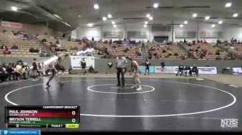113 lbs Semis & 1st Wb (8 Team) - Bryson Terrell, Bradley Central vs Paul Johnson, Wilson Central