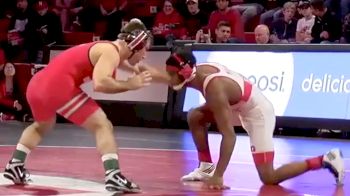 141lbs Match: Chad Red, Nebraska vs Luke Pletcher, Ohio State