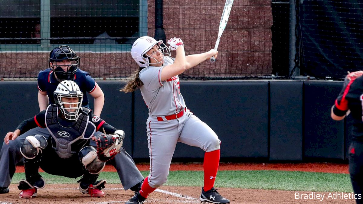 Bradley Softball Upsets Top 25 Ranked Arkansas To Open Season