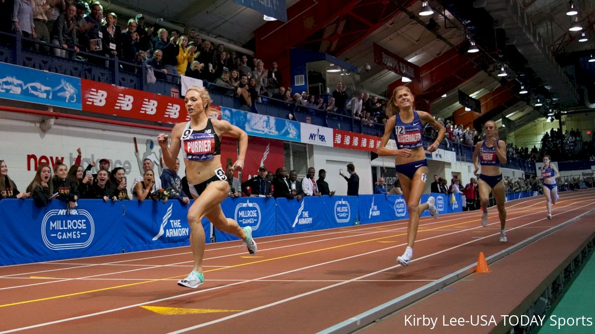 Elle Purrier Stuns With 4:16.85 Mile U.S. Record At Millrose