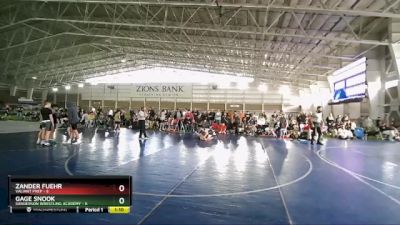 102 lbs Round 3 (4 Team) - Zander Fuehr, Valiant Prep vs Gage Snook, Sanderson Wrestling Academy